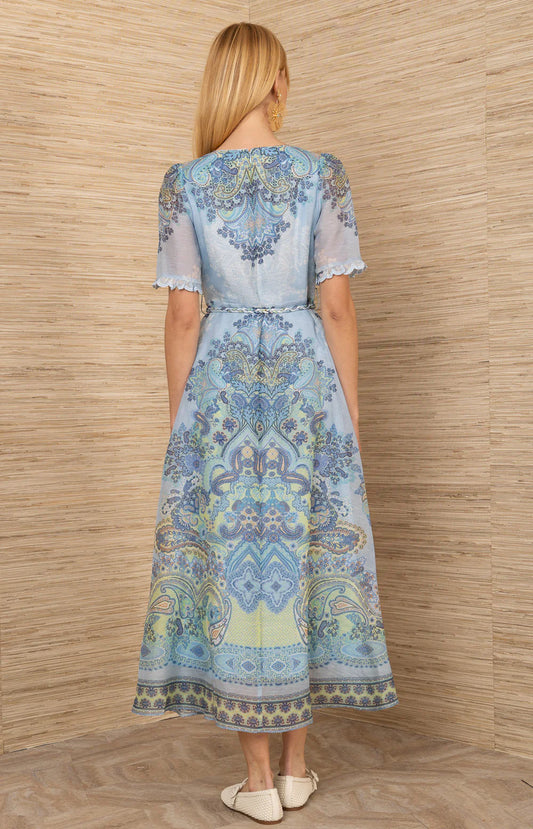 Micah Organza Maxi Dress