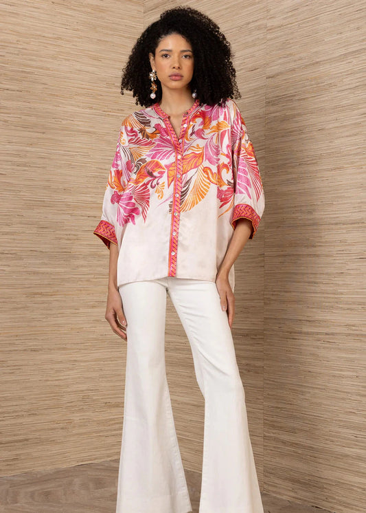 Neriah Charmeuse Top