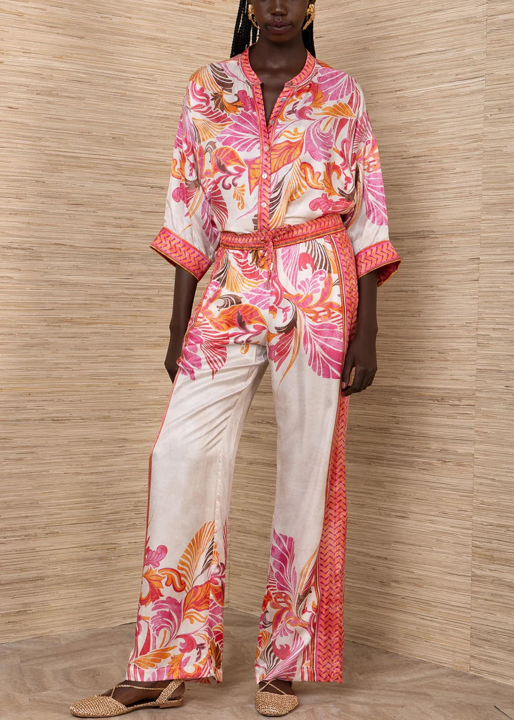 Beyza Charmeuse Pant