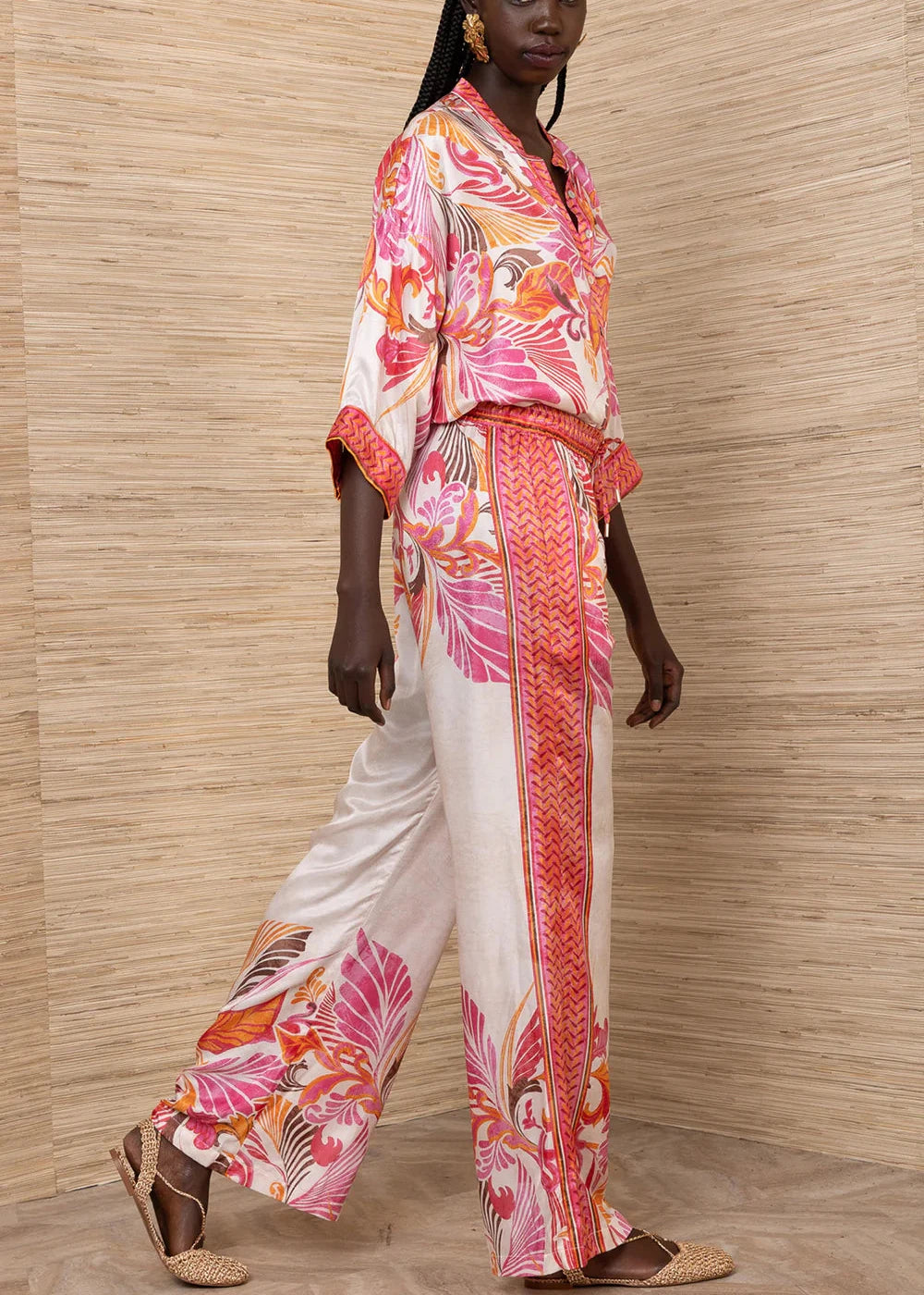 Beyza Charmeuse Pant