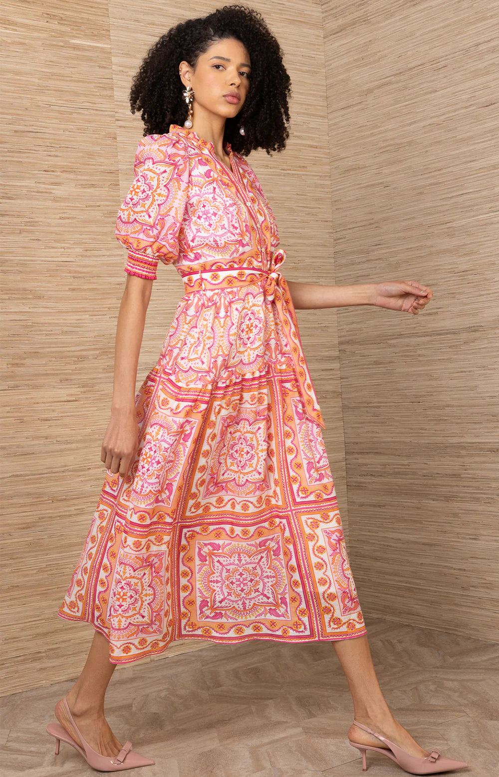 Bess Linen Maxi Dress