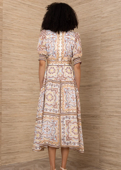 Bess Linen Maxi Dress