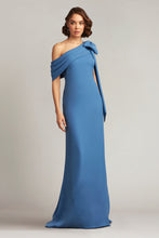 Load image into Gallery viewer, One Shoulder Crepe Gown