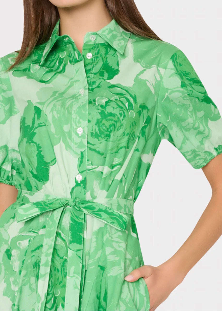 Juni Printed Poplin Dress
