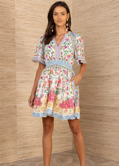 Charity Washed Linen Dress