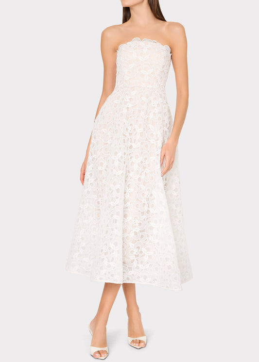 Petunia Lace Midi Dress