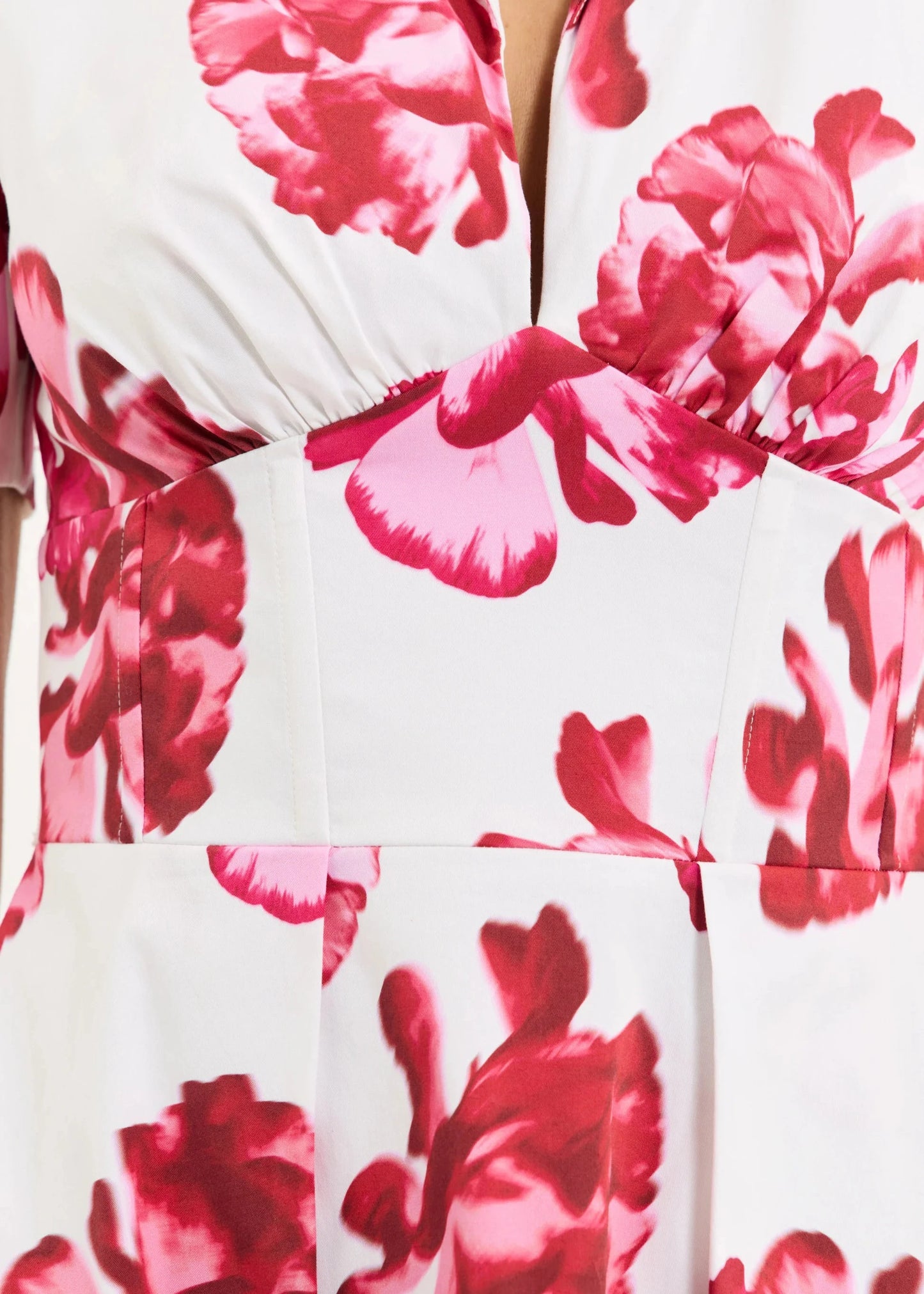 Damask Rose Mini Dress