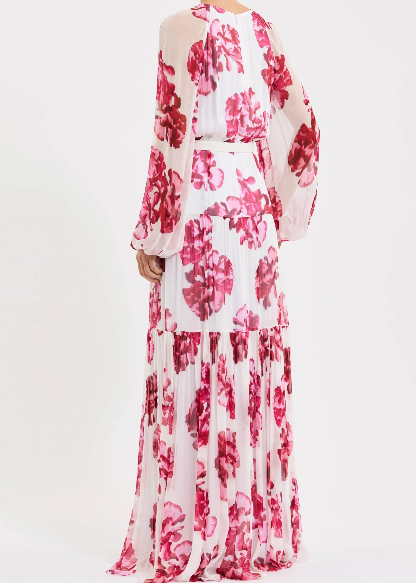 Damask Rose Maxi Dress