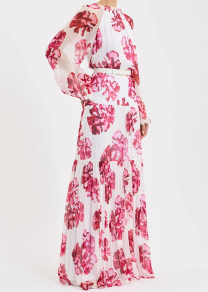 Damask Rose Maxi Dress