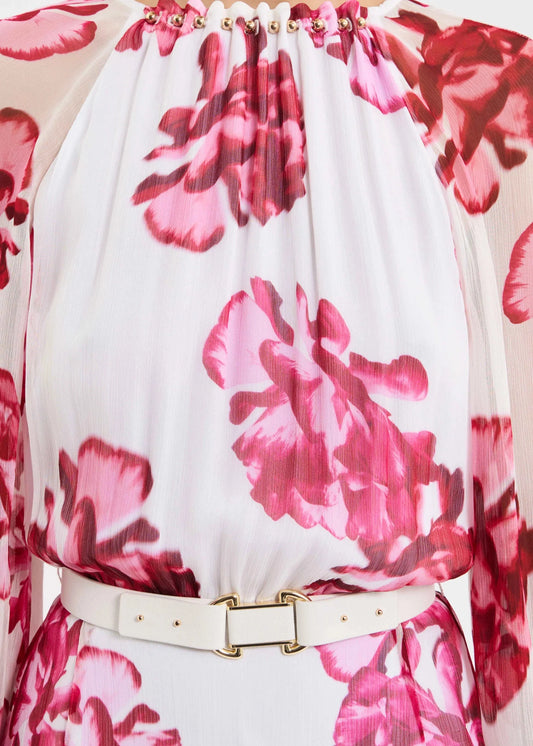 Damask Rose Maxi Dress