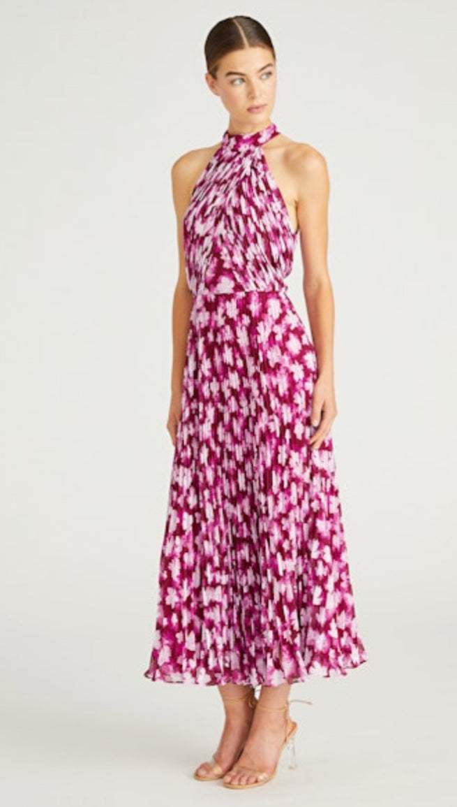 Lauren Chiffon Midi Dress