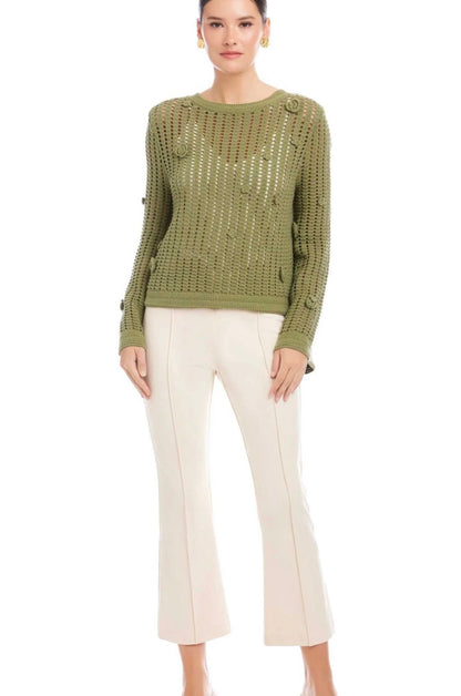 Liv Crochet Sweater