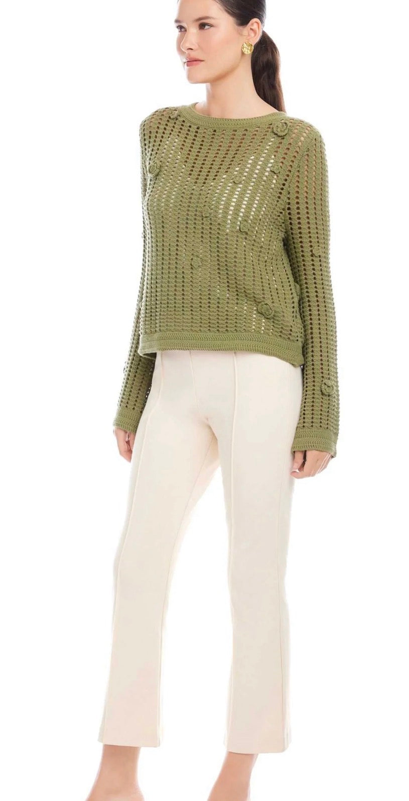 Liv Crochet Sweater