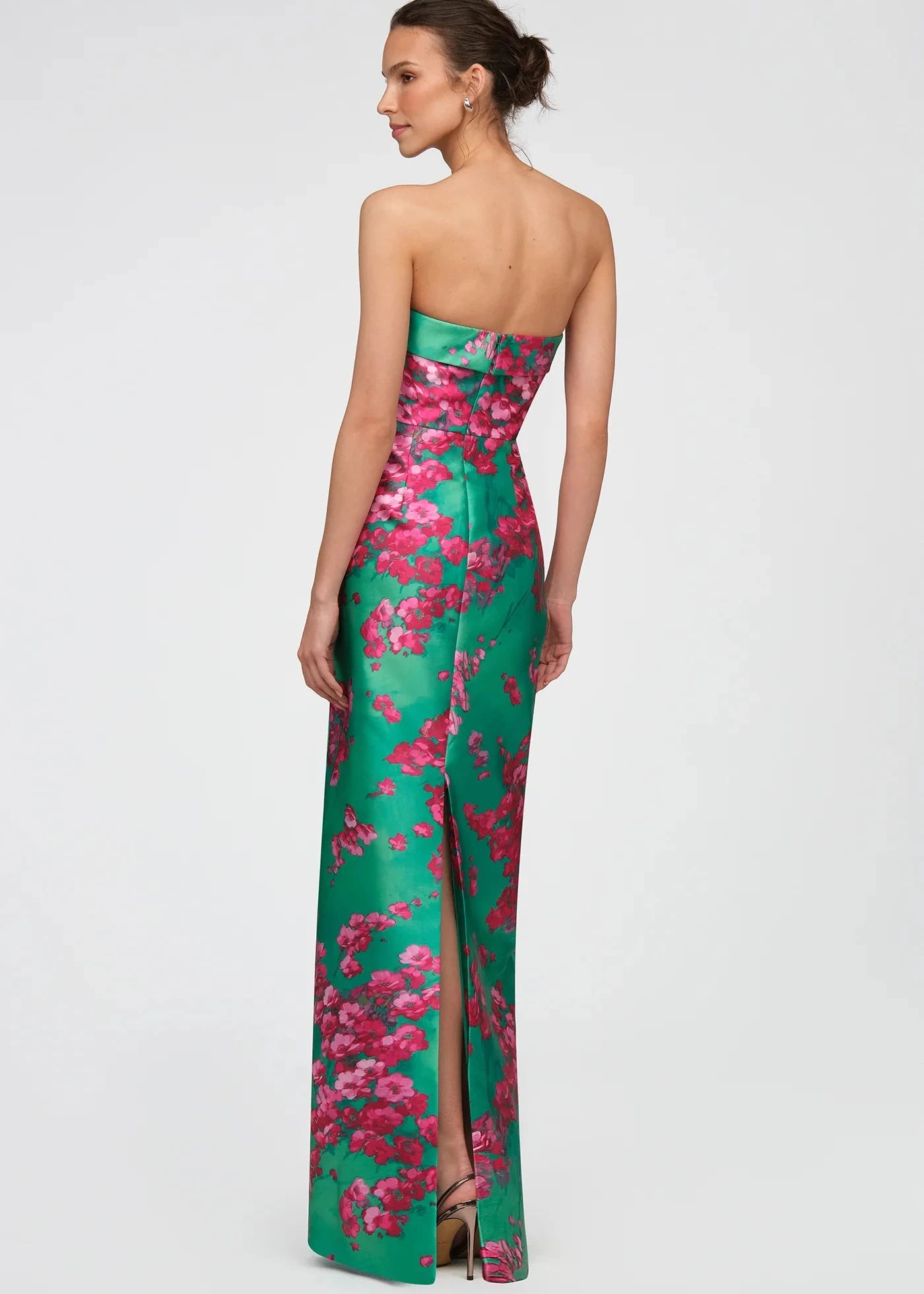 Cleo Strapless Column Gown