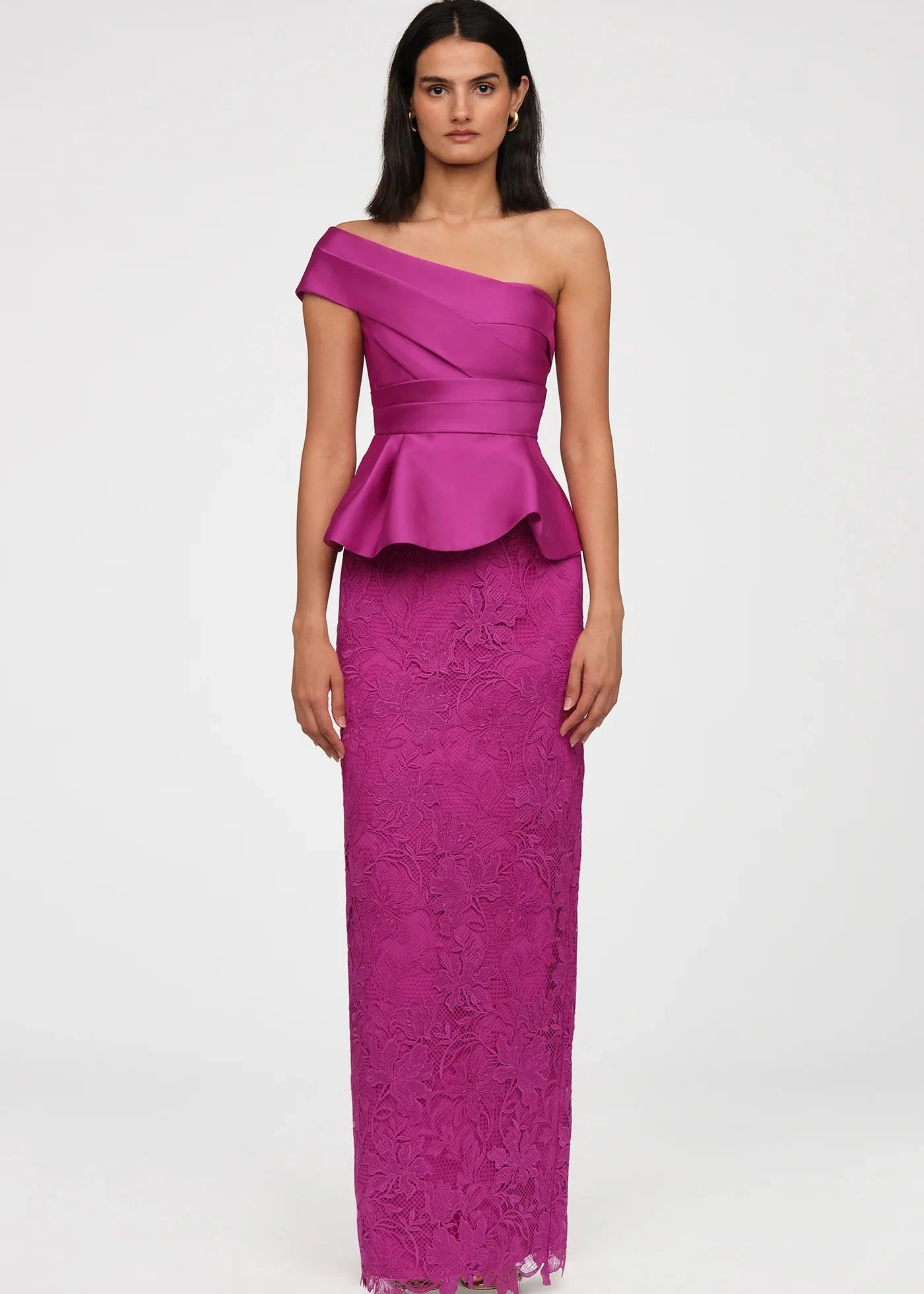 Colby Lace and Mikado Gown