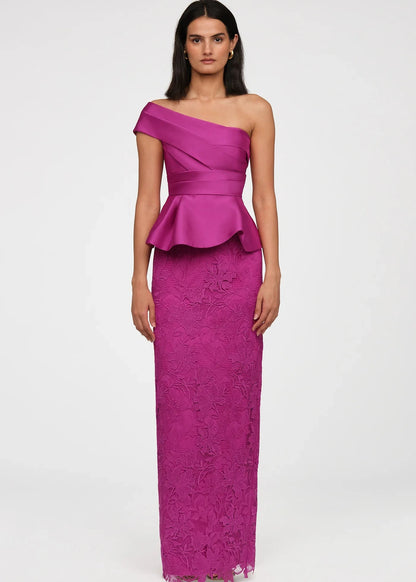 Colby Lace and Mikado Gown