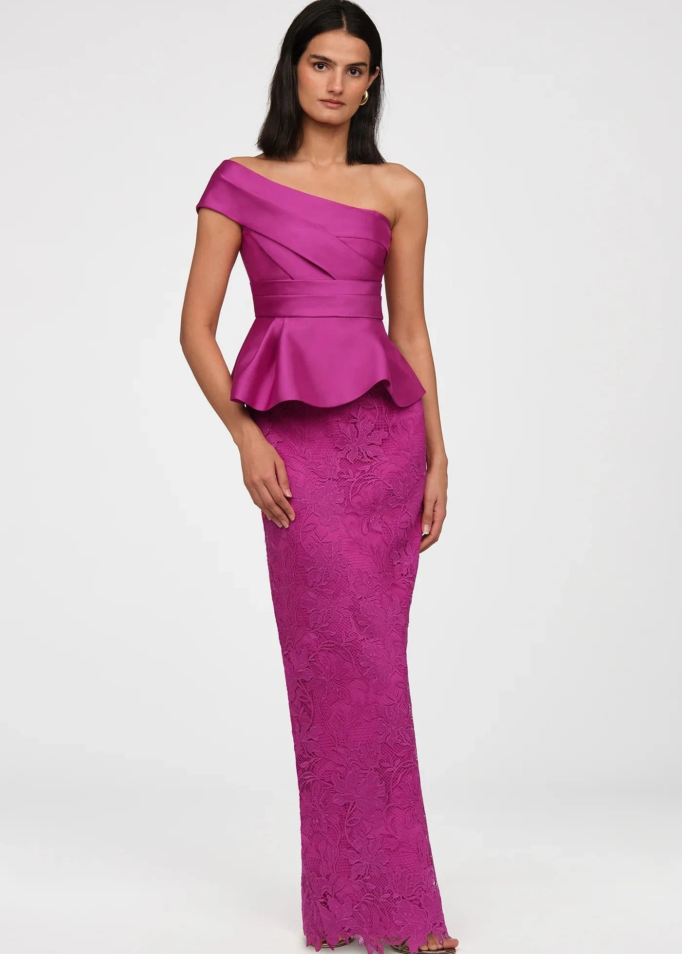Colby Lace and Mikado Gown