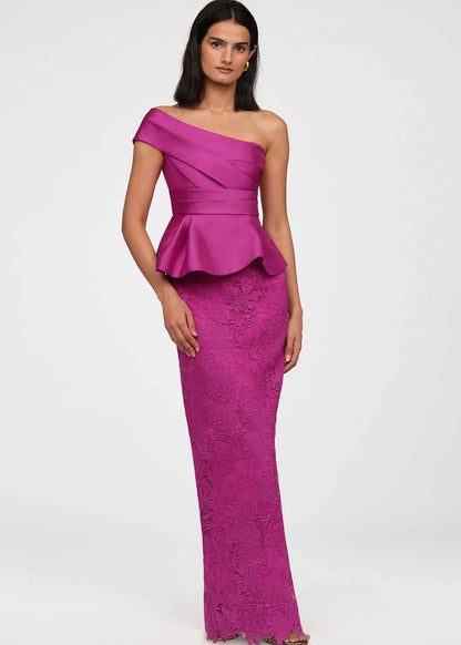 Colby Lace and Mikado Gown