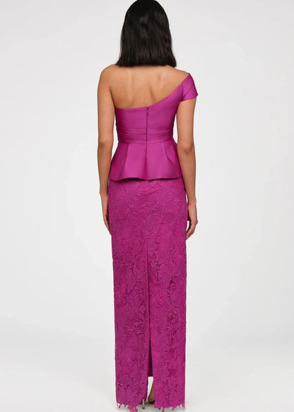 Colby Lace and Mikado Gown