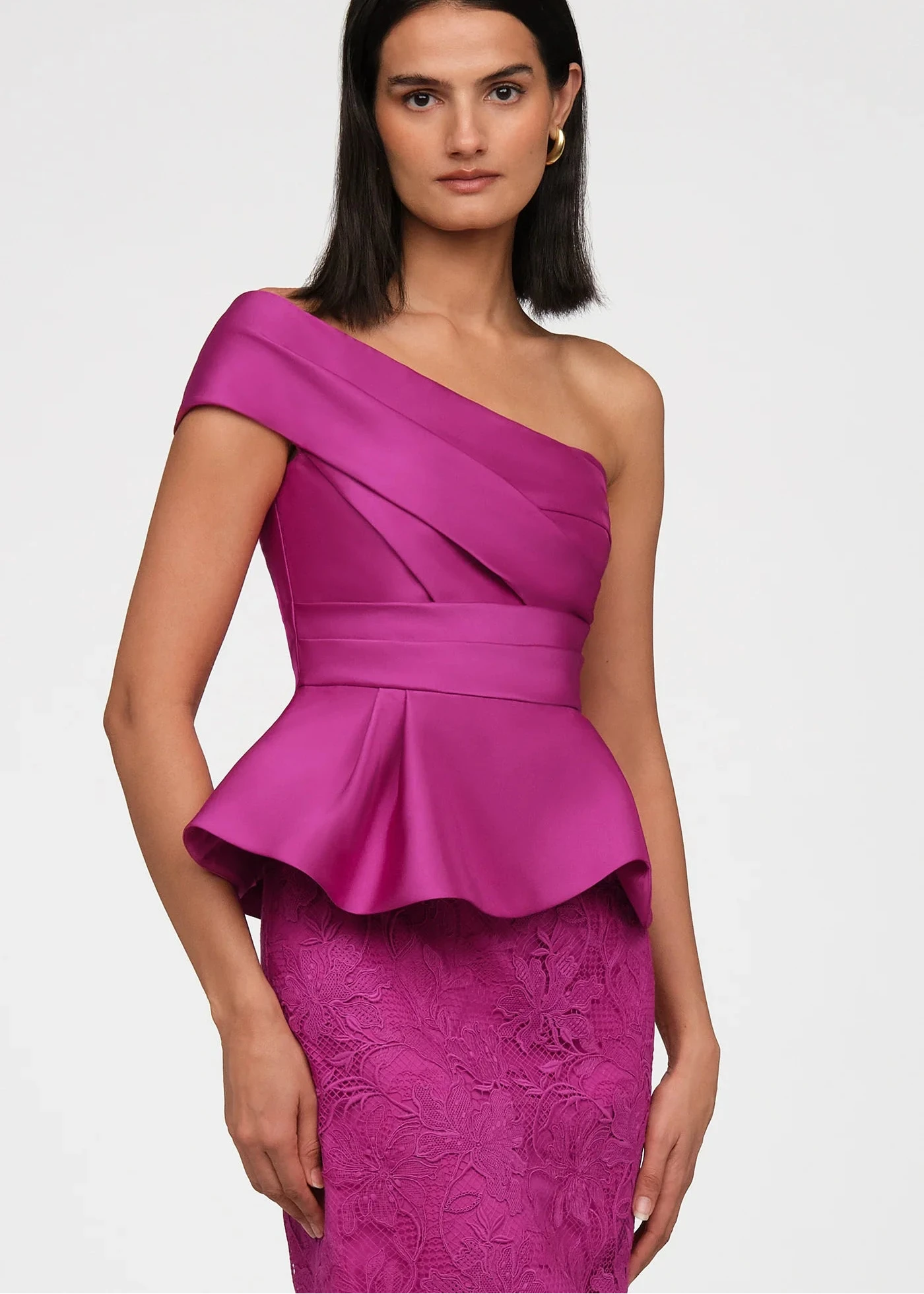 Colby Lace and Mikado Gown