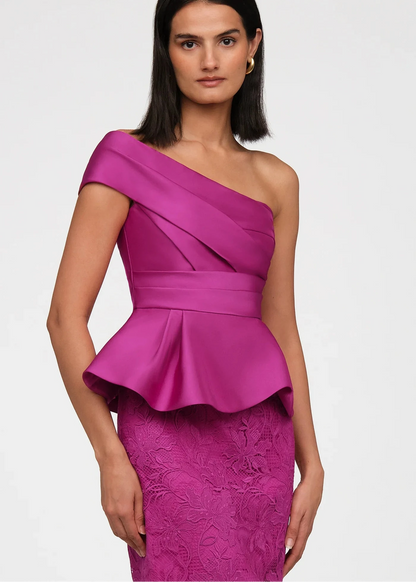 Colby Lace and Mikado Gown