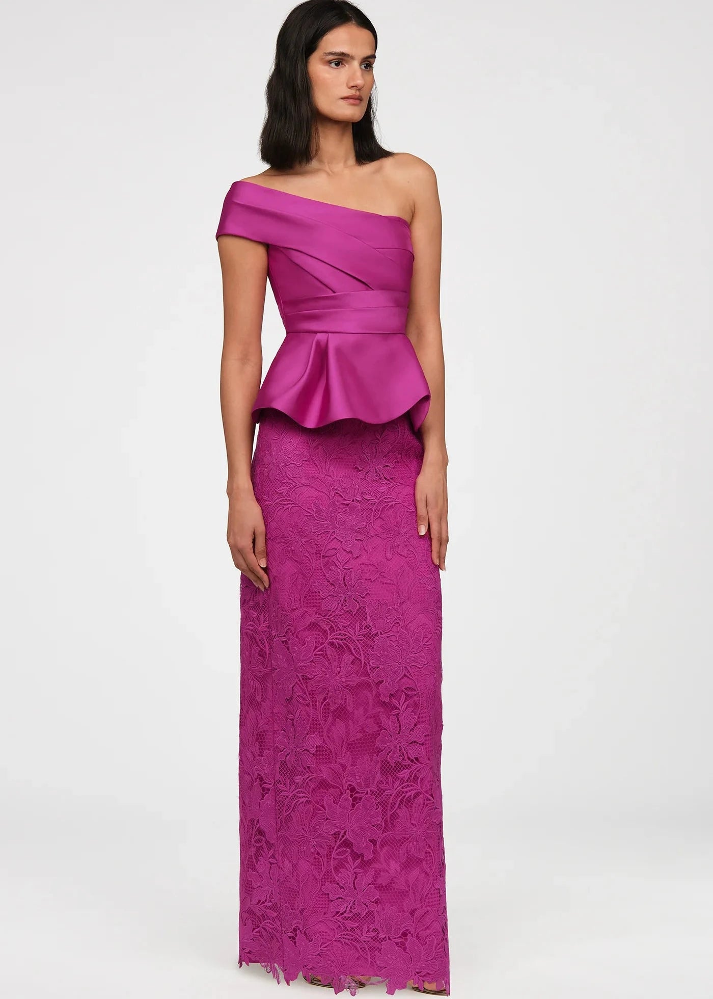 Colby Lace and Mikado Gown