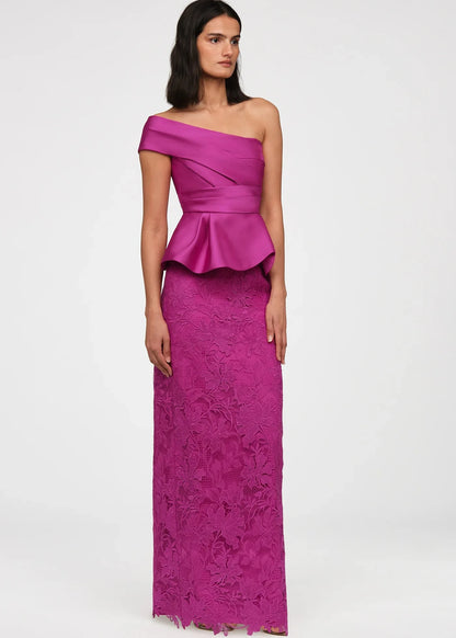 Colby Lace and Mikado Gown