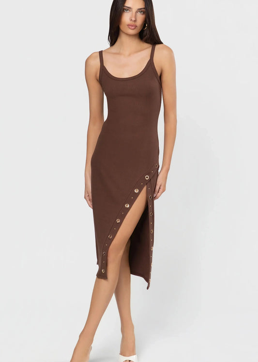 Veneta Grommet Dress