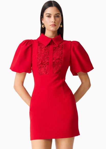 Jane Puff Sleeve Mini Dress