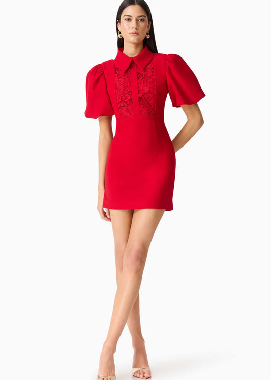 Jane Puff Sleeve Mini Dress