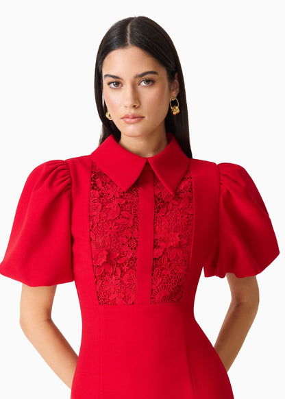 Jane Puff Sleeve Mini Dress