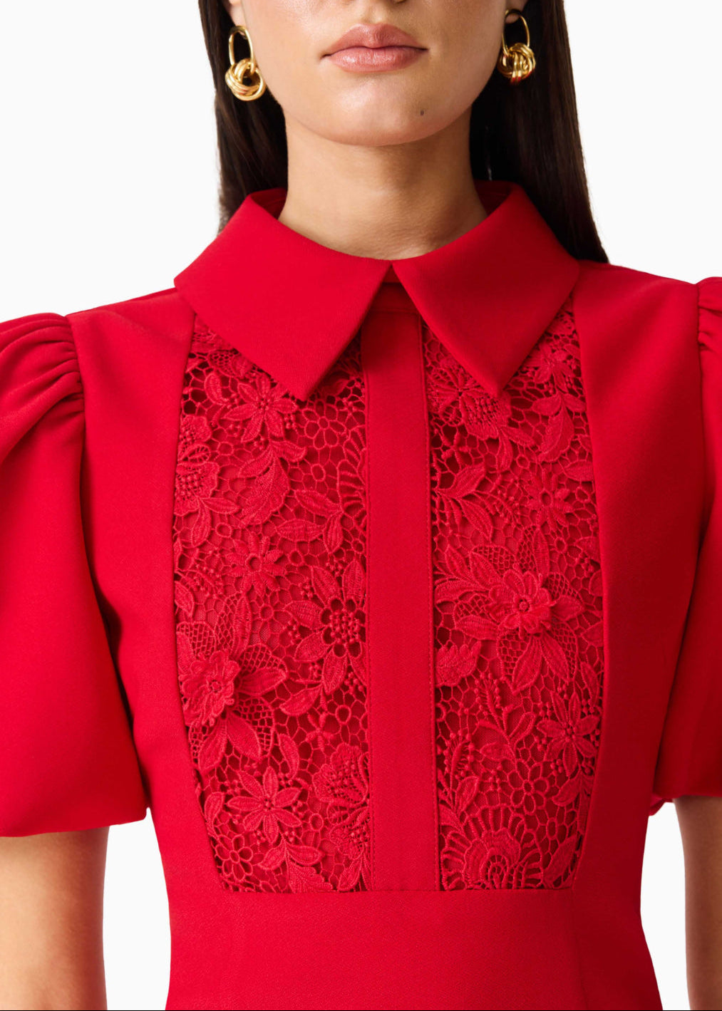 Jane Puff Sleeve Mini Dress