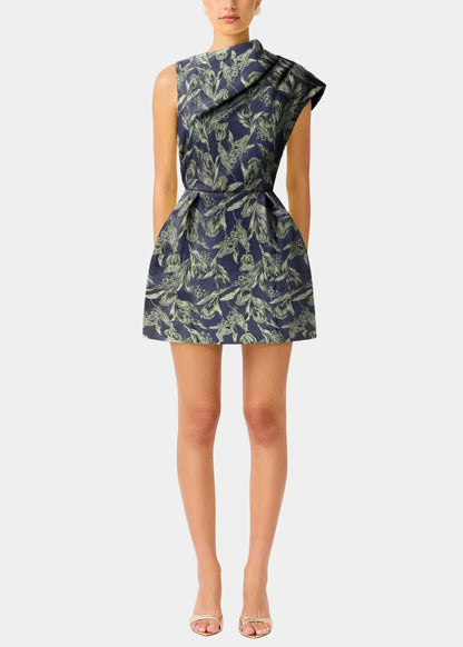 Luella Asymmetric Mini Dress