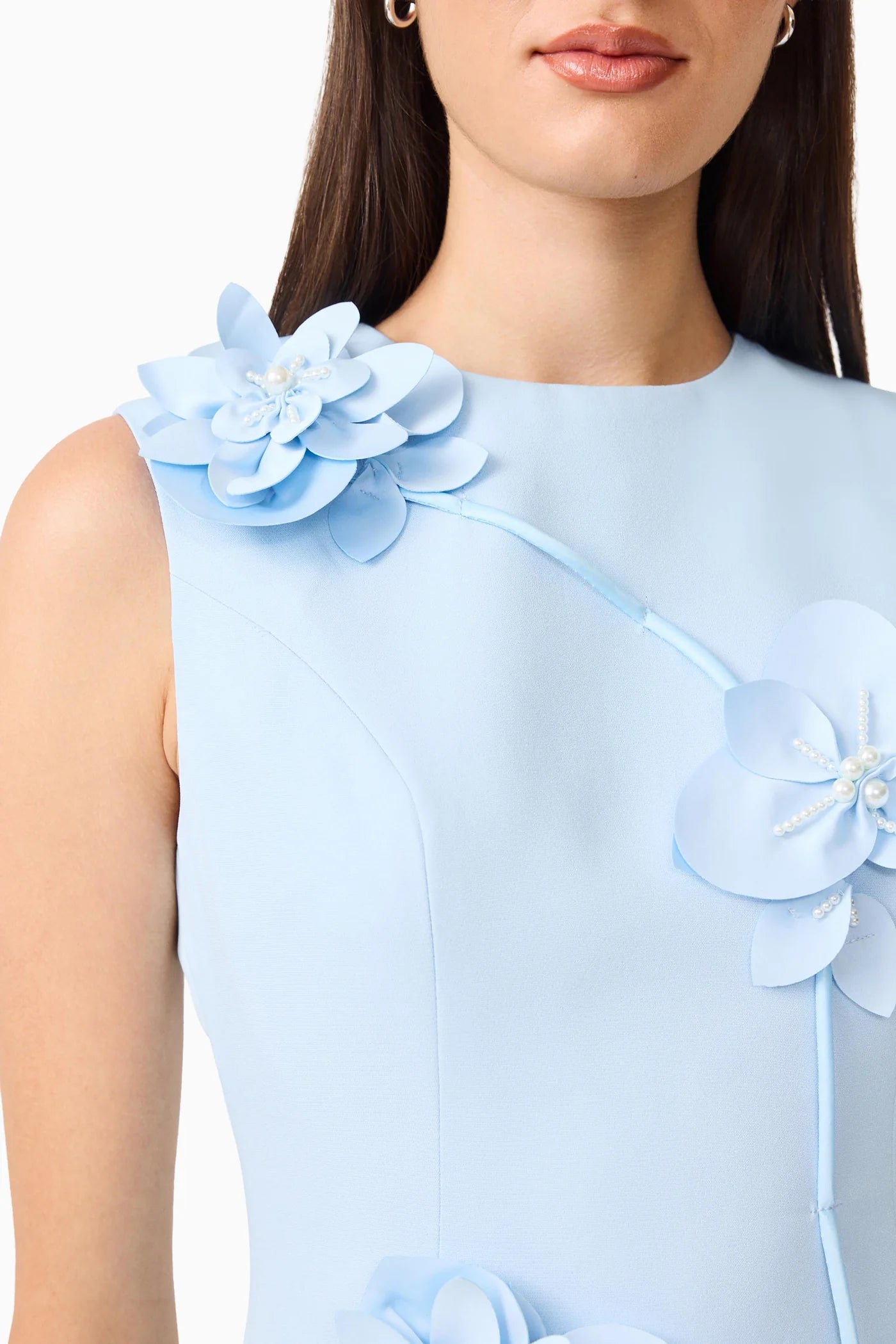 Reina 3D Floral Mini Dress