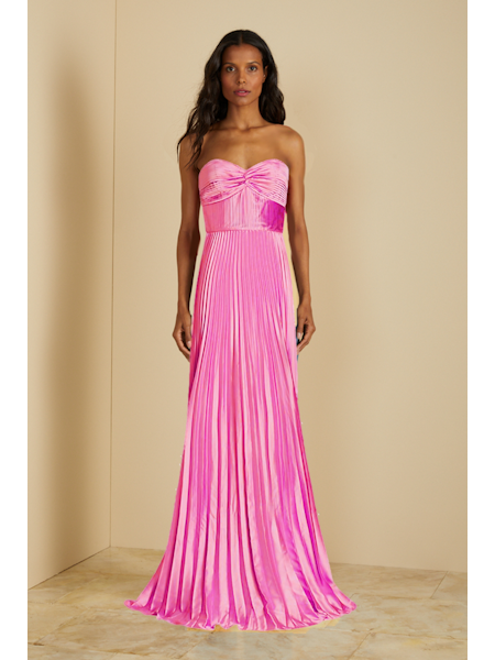 Stef Pleated Gown