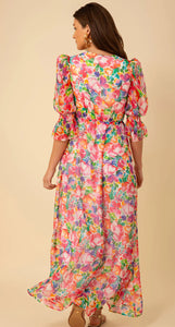 Ophelia Chiffon Maxi Dress