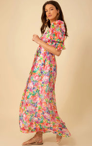 Ophelia Chiffon Maxi Dress