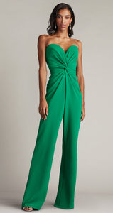 Strapless Twist Front Jumpsuit