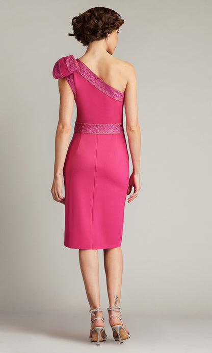 Sigan Bow-Shoulder Dress