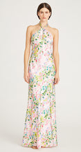 Load image into Gallery viewer, Rose Satin Long Dress