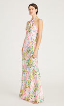 Load image into Gallery viewer, Rose Satin Long Dress