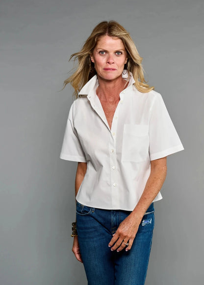 The Short Sleeve Crop Shirt
