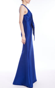 Halter Bow Front Gown