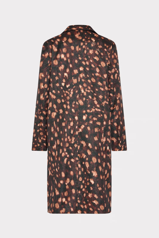 Paityn Jacquard Leopard Coat