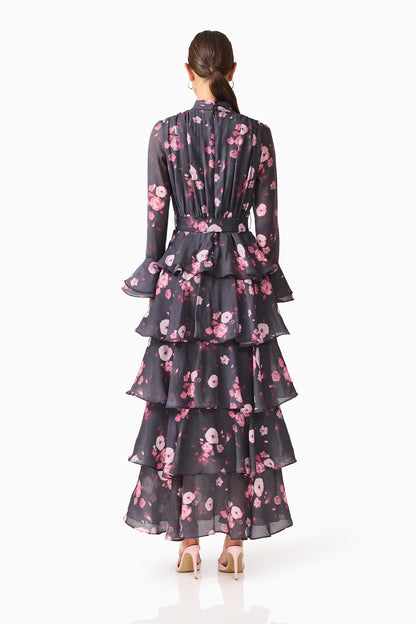 Florisse Tiered Maxi Dress
