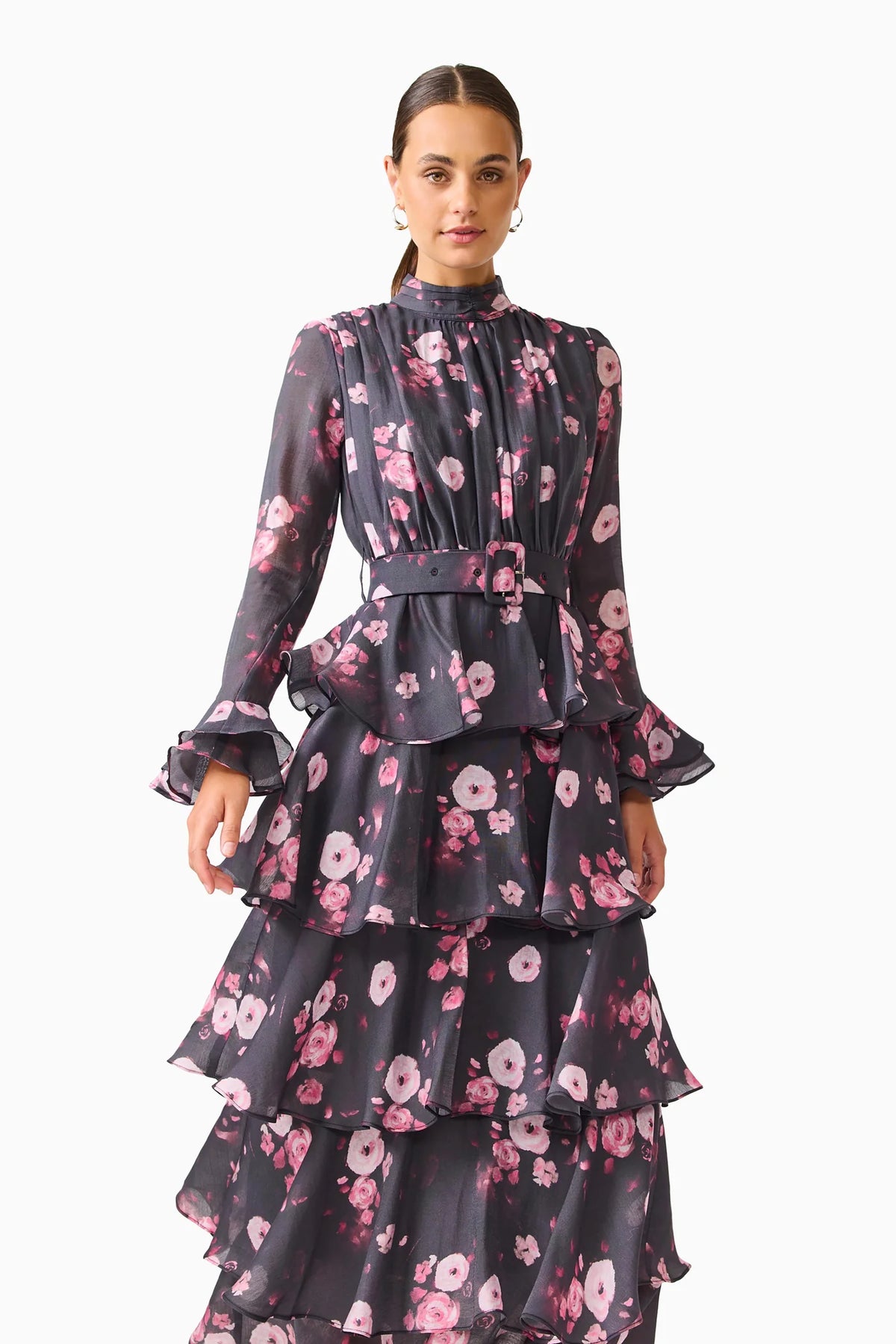 Florisse Tiered Maxi Dress