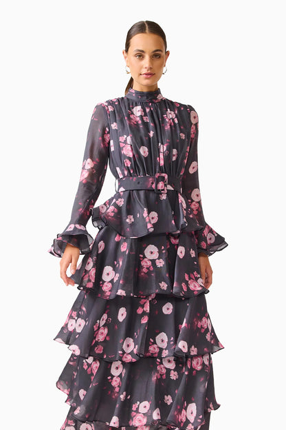 Florisse Tiered Maxi Dress