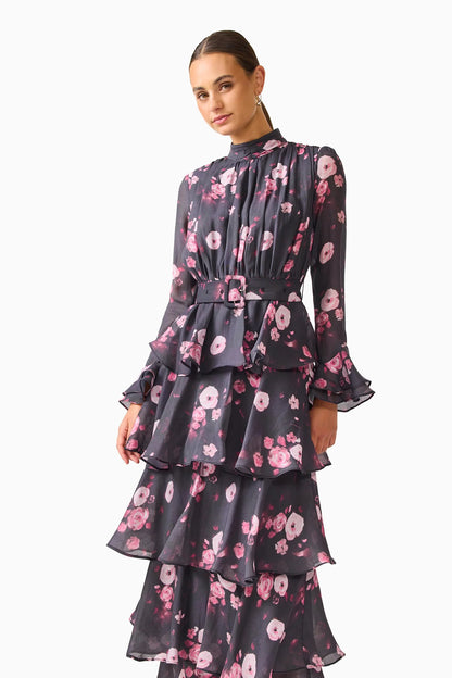 Florisse Tiered Maxi Dress