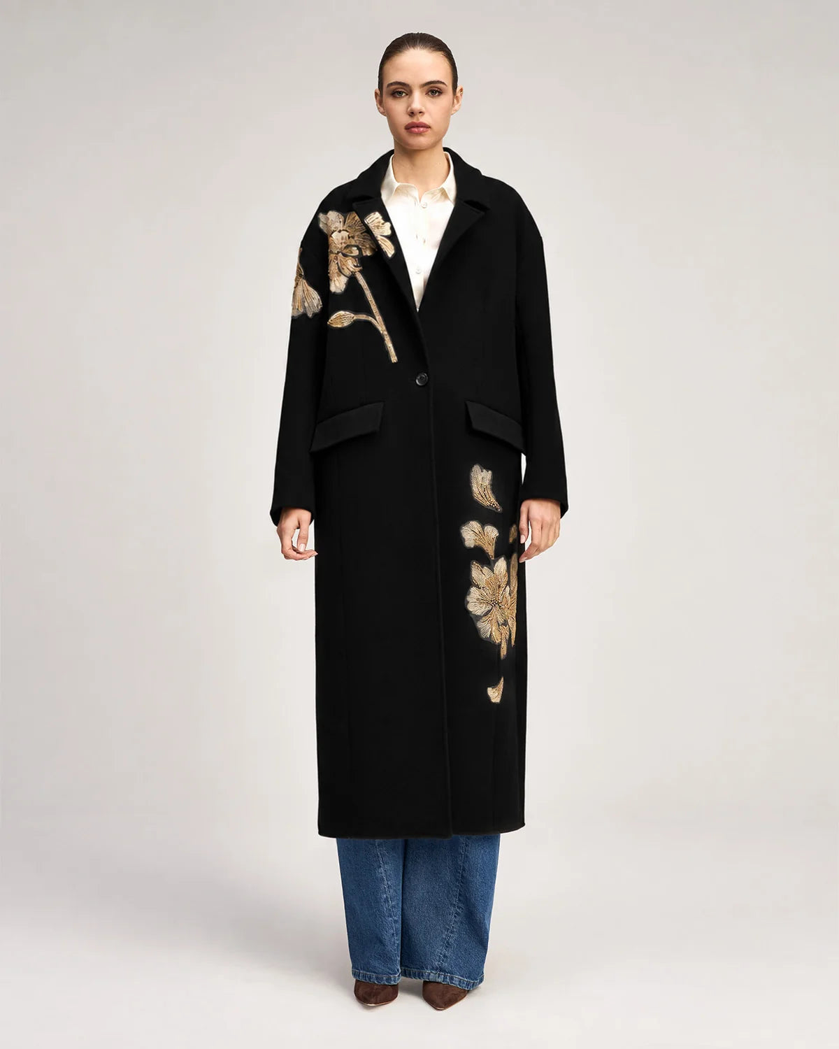 Gilded Peony Lilienne Coat