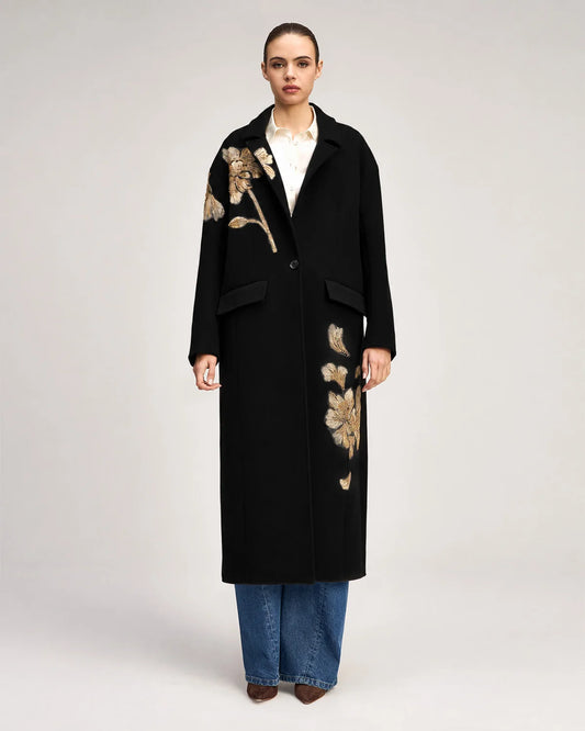 Gilded Peony Lilienne Coat